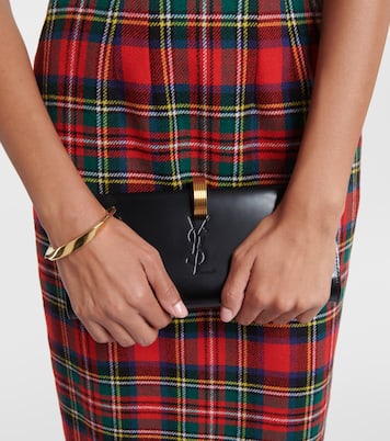 Clutch Daria Minaudière aus Leder | Saint Laurent