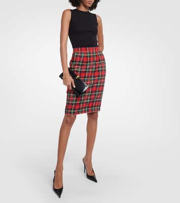 Clutch Daria Minaudière aus Leder | Saint Laurent