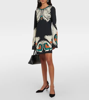 Pumps Bow Tie 50 aus Veloursleder | Aquazzura