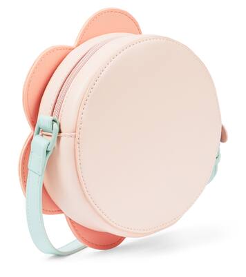 Floral faux leather shoulder bag  | Stella McCartney Kids