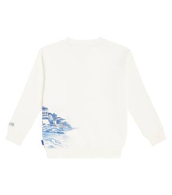 Printed cotton jersey sweatshirt | Scotch & Soda Kids