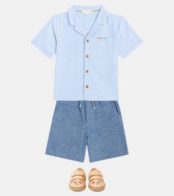 Lov embroidered cotton shirt | Louise Misha