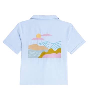 Lov embroidered cotton shirt | Louise Misha