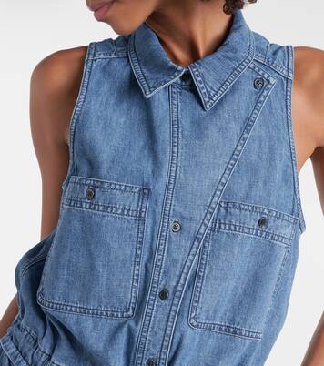 Minikleid Ines aus Denim | Marant Etoile