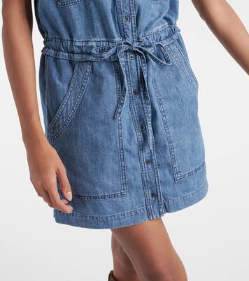 Minikleid Ines aus Denim | Marant Etoile