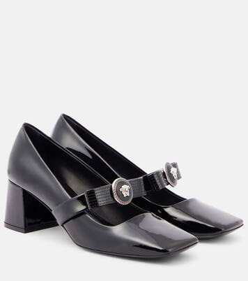 Sandales Gianni Ribbon 55 en cuir | Versace