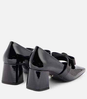 Sandales Gianni Ribbon 55 en cuir | Versace