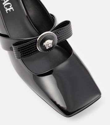 Sandales Gianni Ribbon 55 en cuir | Versace