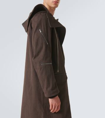 معطف من القطن أوفيرسايز | Rick Owens
