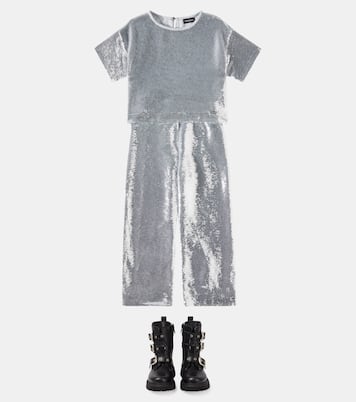 Hose mit Pailletten | Monnalisa