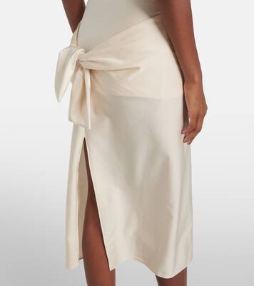 Vestido midi Gala de jersey | Coperni