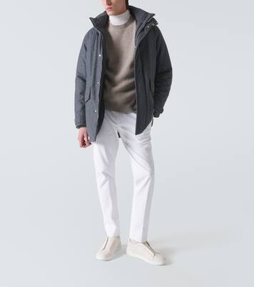 Wool down coat | Zegna