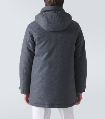 Wool down coat | Zegna