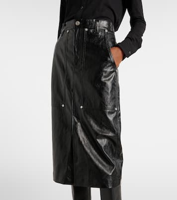 Midirock Angele aus Lederimitat | Marant Etoile