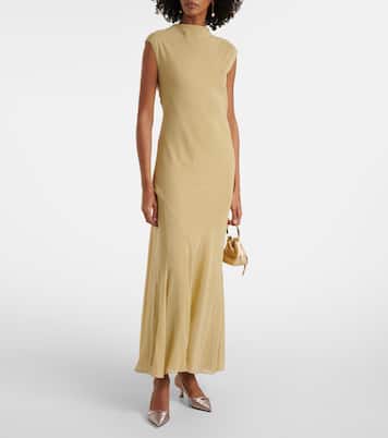 Amita 45 glitter slingback pumps | Jimmy Choo