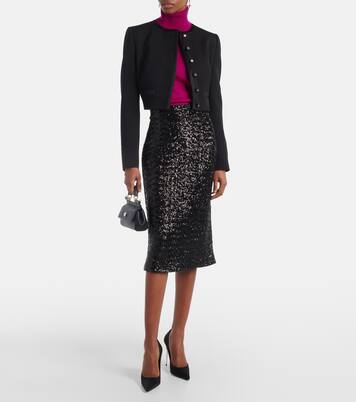 Rollkragenpullover aus Wolle | Dolce&Gabbana