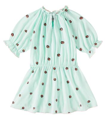 Embroidered cotton dress | Stella McCartney Kids