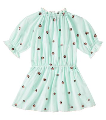 Embroidered cotton dress | Stella McCartney Kids