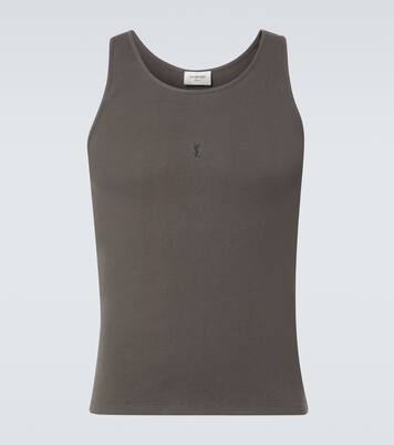 Top en coton à logo | Saint Laurent
