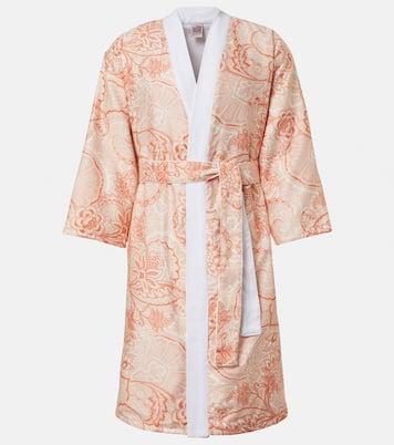 Bloom paisley cotton bathrobe | Etro