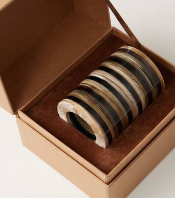 Set of 6 horn napkin rings | Brunello Cucinelli