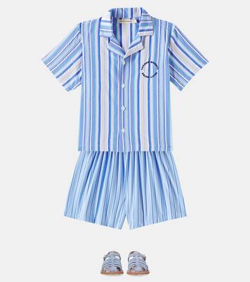 Tebas striped cotton shirt | The New Society