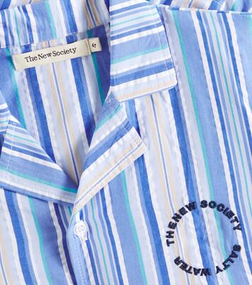 Tebas striped cotton shirt | The New Society