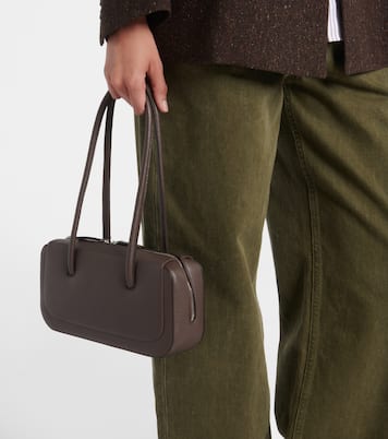 Lagune Bowling Mini leather shoulder bag | Aesther Ekme