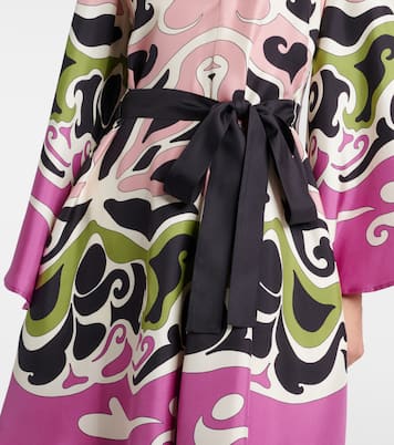 Vestido corto Magnifico de seda con lazo | La DoubleJ