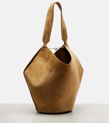 Sac Lotus Small en daim | Khaite