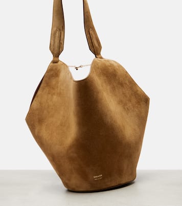 Sac Lotus Small en daim | Khaite