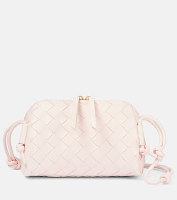 Concert leather crossbody bag | Bottega Veneta