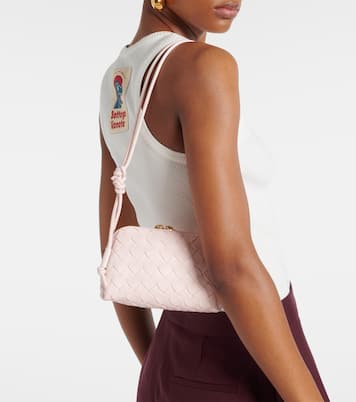 Concert leather crossbody bag | Bottega Veneta