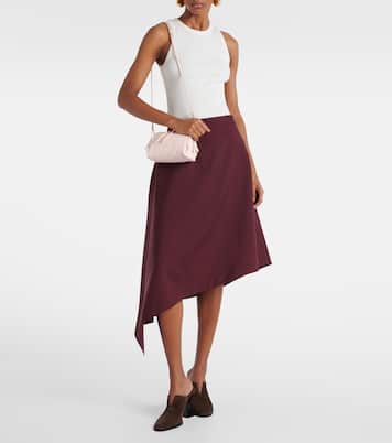 Concert leather crossbody bag | Bottega Veneta