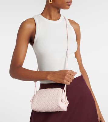 Concert leather crossbody bag | Bottega Veneta