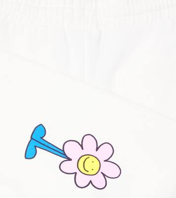 بنطلون رياضي من القطن الجيرسيه بطبعات | Stella McCartney Kids