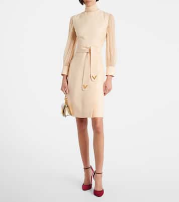 Wool and silk Crepe Couture minidress | Valentino