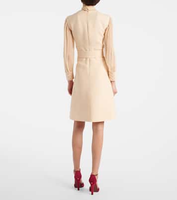 Wool and silk Crepe Couture minidress | Valentino