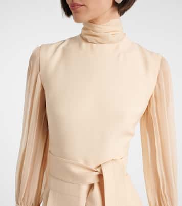 Wool and silk Crepe Couture minidress | Valentino