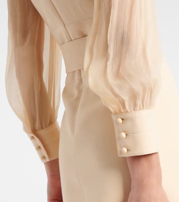 Wool and silk Crepe Couture minidress | Valentino