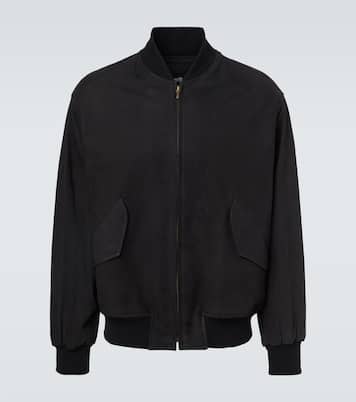 Blouson aus Veloursleder | A.Presse