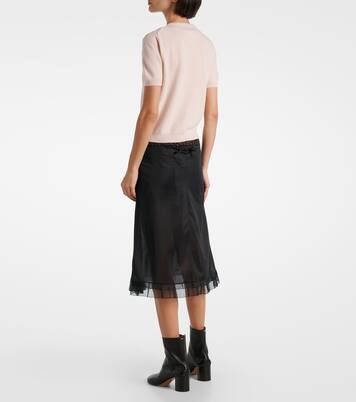 T-Shirt aus Schurwolle | Maison Margiela