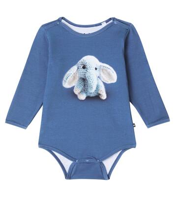Baby Foss cotton-blend jersey bodysuit | Molo