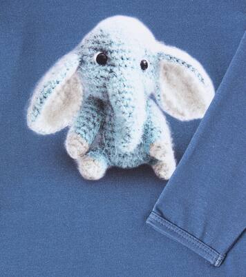 Baby Foss cotton-blend jersey bodysuit | Molo