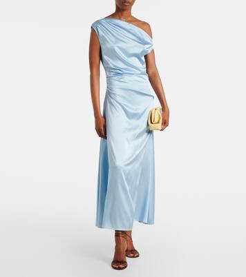 Robe Phare en satin de soie | Staud