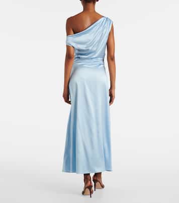 Robe Phare en satin de soie | Staud