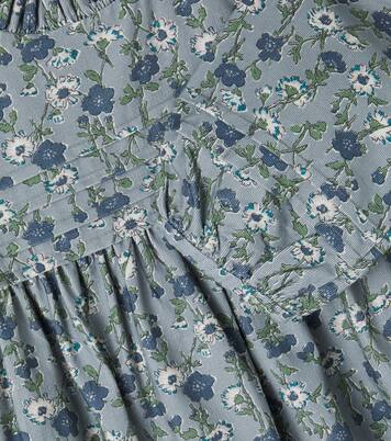 Topaz floral cotton dress | Bonpoint