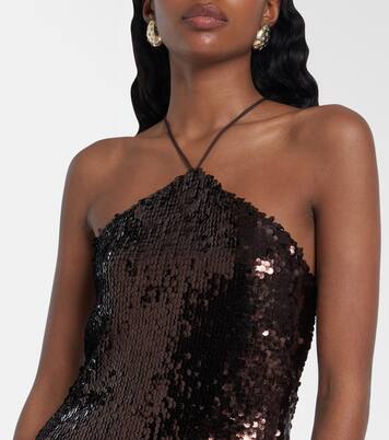 Floral-appliqué maxi dress | Magda Butrym