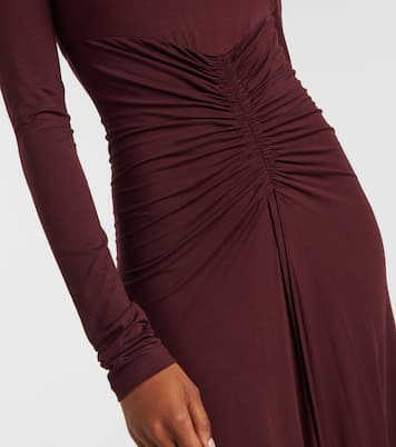 Doppia gathered maxi dress | Max Mara