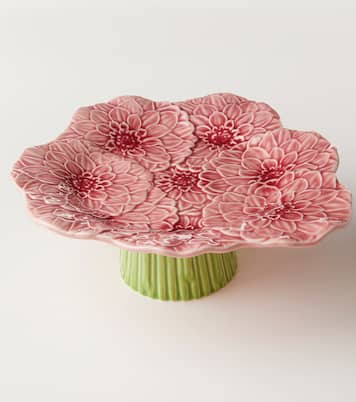 Maria Flor Small earthenware cake stand | Bordallo Pinheiro